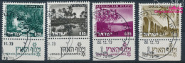 Israel 598x-601x Mit Tab (kompl.Ausg.) Gestempelt 1973 Landschaften (10252216 - Oblitérés (avec Tabs)