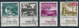 Israel 598x-601x Mit Tab (kompl.Ausg.) Gestempelt 1973 Landschaften (10252218 - Oblitérés (avec Tabs)