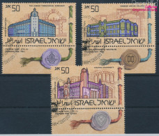 Israel 1033-1035 Mit Tab (kompl.Ausg.) Gestempelt 1986 Jüdische Hochschulen (10252065 - Gebruikt (met Tabs)