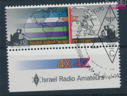 Israel 1063 Mit Tab (kompl.Ausg.) Gestempelt 1987 Radioamateure (10252052 - Used Stamps (with Tabs)
