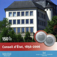 FOLDER 20 EURO COMMEMORATIVO CONSEIL D'ETAT 2006 FS 4000PZ !!!!!!! - Luxembourg