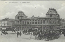 Bruxelles La Gare Du Nord   -pas Envoyé - Cercanías, Ferrocarril