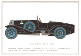 TRASNPORT - Alfa Romeo - RL SS - 1923 - Carte Postale Ancienne - Taxis & Fiacres