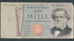 1000 Lire 11-03-1971 Giuseppe Verdi - UB 469248 H  LAURA 12207 - 1000 Liras