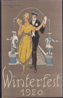Gest. Winterfest 1920 Sign. Walther Annert - Andere & Zonder Classificatie
