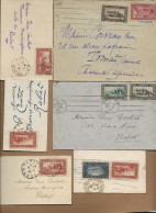 MAROC -LOT DE 10 LETTRES  PERIODE 1938-1971   - - Lettres & Documents