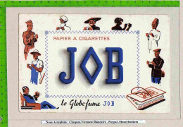 BUVARD :Papier Cigarettes JOB Le Monde - Tabacco & Sigarette