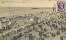 Blankenberghe Panorame De La Digue Et Le Pier 19-8-1924 - Blankenberge