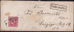 Gest., Brief Stadtbrief Berlin 1861 Preussen No. 10 EF - Other & Unclassified