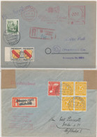 Gest., Brief Konvolut Von 22 Stck. Belege/Briefe DDR/Zonen/Bund 1948-1956, Interessanter Posten - Autres & Non Classés