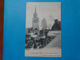 22) Pardon De Saint-carré - Lanvellec N° 3 - Le Clocher Et Quelques Baraques - Année:1906 - EDIT: Félix - Lanvellec