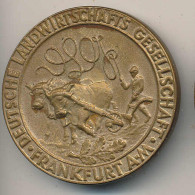 Medaille DLG Bundesweinprämierung Bronzepreis 1961, Frankfurt A.M. D 40mm, Br Vz - Sonstige & Ohne Zuordnung