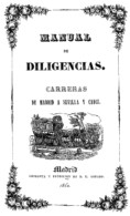 EBook: "Manual De Diligencias Madrid-Sevilla-Cádiz" - Other & Unclassified