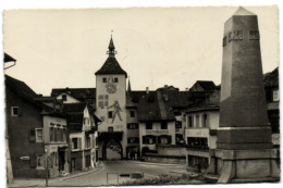 Liestal - Bauerndenkmal Mit Ober Tor - Liestal