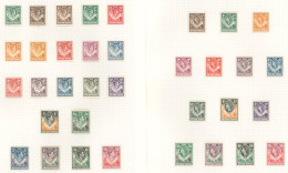 1937-63 M Collection On Leaves Incl. 1938 Defin Set, 1948 Wedding, 1953 & 1963 Defin Sets. (69) Cat. £550 - Andere & Zonder Classificatie