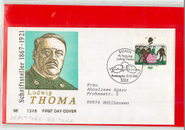 GERMANY - DEUTSCHE - FDC 1996 -  LUDWIG THOMA - 1991-2000