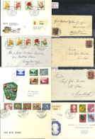 Pro Juventute Issues On Cover With Better Incl. 1916 10c, 1917 3c (2) & 5c And Various Others In Sets Or Singles To C197 - Autres & Non Classés