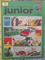 Chez Nous Junior Avril 1973 Cubitus Poster Buddy Longway Modeste Et Pompon Pub Addidas Etc ... - CANAL BD Magazine