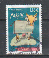 2022. La Vache Brune (Vaca Bruna)   Timbre Oblitéré, 1 ère Qualité - Gebraucht