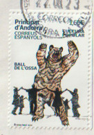 2022. Ball De L'Ossa (La Danse De L'ours D'Encamp) Spectacle Populaire De Théâtre Et De Danse.Oblitéré 1 ère Qualité - Used Stamps