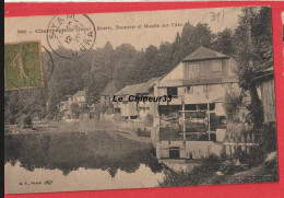 39 - CHAMPAGNOLE---Scierie Tannerie Et Moulin Sur L'Ain - Champagnole