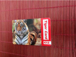 Tigerr Prepaidcard Used Rare - Jungle