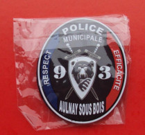 006 2, Ecusson Police Municipale - Aulnay Sous Bois 93 - Politie & Rijkswacht