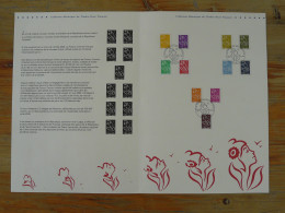 Document Officiel Encart FDC Folder Série Marianne De Lamouche 2005 - 2004-2008 Marianne Van Lamouche