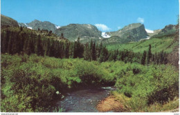 POSTAL    COLORADO   -EE.UU. HALLET & OTIS PEAK -GLACIER - Colorado Springs