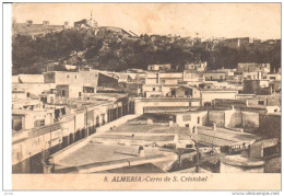 POSTAL    ALMERIA  -ESPAÑA -  CERRO DE SAN CRISTOBAL  -  (FOTO L. ROISÍN ) - Almería