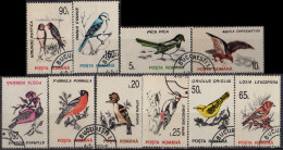 ROUMANIE - Oiseaux 1993 - Used Stamps