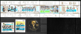 #75307 ARGENTINA 2023 SPORTS FOOTBALL SOCCER WORLD CUP QATAR CHAMPION ARGENTINA SET+M/SHEET MNH - Unused Stamps