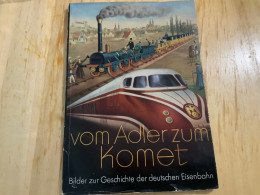 Publicacion Alemana De Ferrocarriles De 1956 - Autres & Non Classés