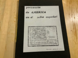 Presencia De America En El Sello Español - Andere & Zonder Classificatie