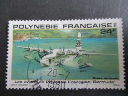 LOTE 2202A ///  (C015)  POLINESIA FRANCESA  - YVERT Nº: C AEREO 158 OBL 1980  ¡¡¡ OFERTA - LIQUIDATION - JE LIQUIDE !!! - Oblitérés