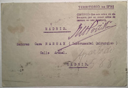TERRITORIO DE IFNI…NO EXISTIR SELLOS1935 Rare Cover>Spain(España Sobre Espagne Maroc Espagnol Lettre Colonias Españolas - Ifni