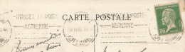 FRANCE -  VARIETY &  CURIOSITY - 06 - CAVIARDAGE- ILLEGIBLE KRAG DEP. PMK "NICE / UTILISEZ LA POSTE AERIENNE" - 1930 - Cartas & Documentos
