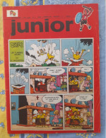 Chez Nous Junior Fevrier 1973 Tintin Le Lac Aux Requins Ric Hochet  Modeste Et Pompon  Etc. ... - CANAL BD Magazine