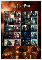 Great Britain GB UK 2023 Harry Potter, Movie,Film,Book, Creatures And Beings, Collectors Sheet MNH (**) - Zonder Classificatie