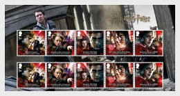 Great Britain GB UK 2023 Harry Potter, Movie,Film,Book, Creatures And Beings, Stamp Pack MNH (**) - Unclassified