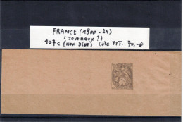 FRANCE 107c  (1900-1924) - Other & Unclassified