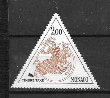 MONACO    TAXE    1980    N° 71   NEUF - Impuesto