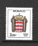 MONACO    TAXE    1985    N° 81   NEUF - Impuesto