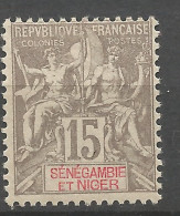 SENEGAMBIE ET NIGER N° 6 NEUF* TRACE DE  CHARNIERE  / Hinge  / MH - Unused Stamps