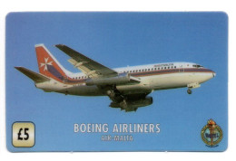 BOEING AIRLINES - Ai Malta Avion Jet Télécarte  Phonecard  (1201) - Malte