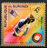 Royaume Du Burundi - C14/33 - 1975 - (°)used - Michel 1144A - Ruimtevaart - Gebraucht