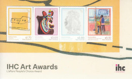 2022 New Zealand IHC Art Awards   Souvenir Sheet MNH @ BELOW FACE VALUE - Ongebruikt