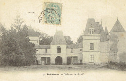 CPA SAINT-PATERNE : Château Du Breuil - Saint Paterne