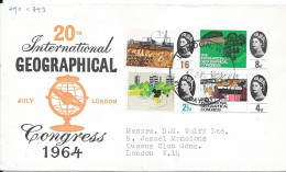 British Scientific Discoveries 1967 Et International Geographical Congress 1964 - 1952-1971 Pre-Decimal Issues