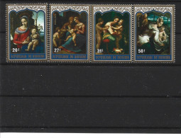 1979 BURUNDI 815-18** Noël, Tableaux , Bassano, Côte 20.00 - Unused Stamps